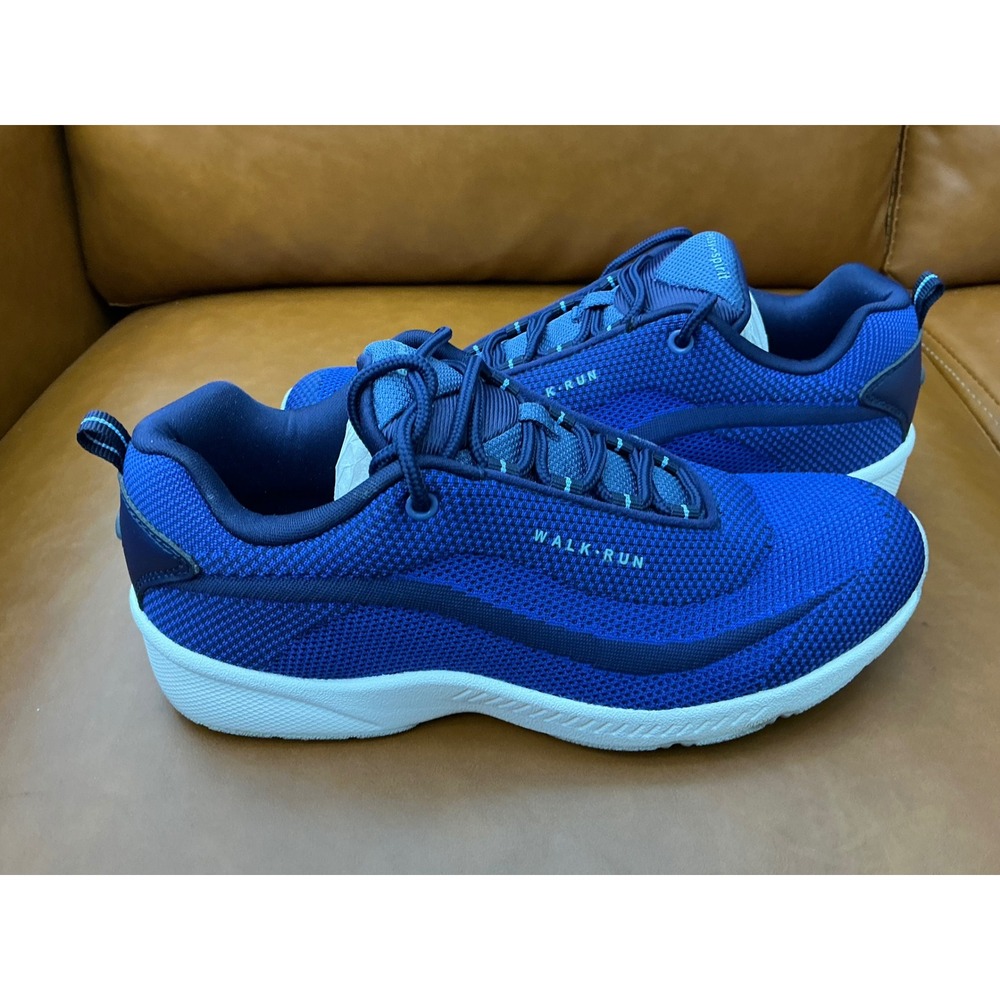 Easy Spirit Road Run Sneakers Womens 8M Evening Blue SEROADRN17-J